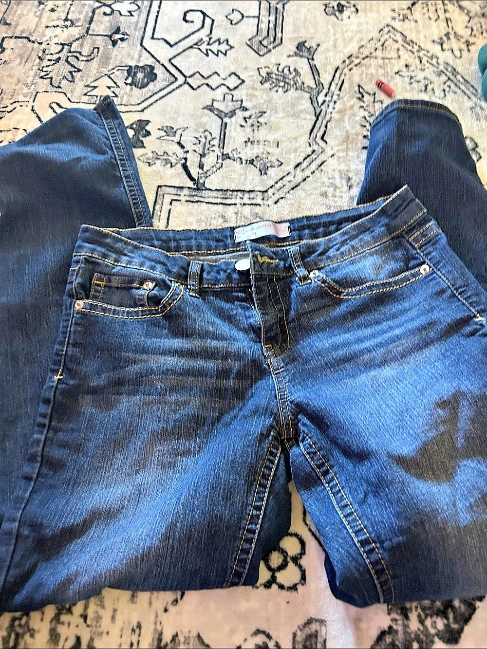 No Boundaries Women's Jeans Waist 11 in Blue